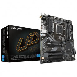 GIGABYTE B760 DS3H AX DDR4, Socket 1700, Intel® B760 (14/13/12th Gen CPU), 11Phases, CPU iGPU, Dual 4xDDR4-5333, HDMI, DP, 1xPCIe X16 4.0, 4xPCIe X16 3.0, 4xSATA3, RAID, 2xM.2 4.0, ALC897 HDA 7.1, 1xGbE LAN, WiFi6E/BT, 1xUSB-C 3.2 Gen2x2, 1xUSB 3.2Gen2 , 